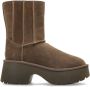 UGG Vachtlaarzen Dames Classic Twin Seam New Heights Maat: 38 Materiaal: Suède Kleur: Taupe - Thumbnail 1