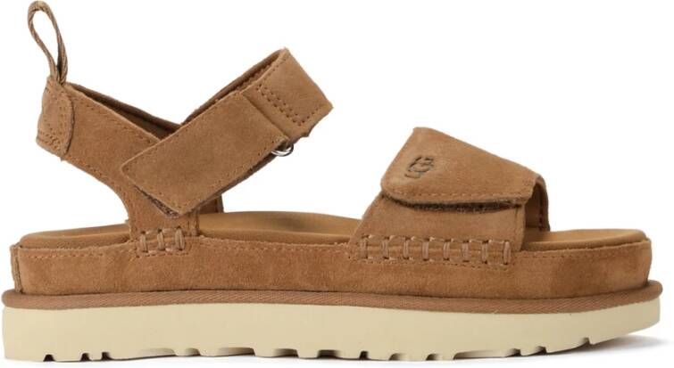 UGG Plateausandalen W GOLDENSTAR plateausandaal sandaal met klittenbandsluiting - Foto 2