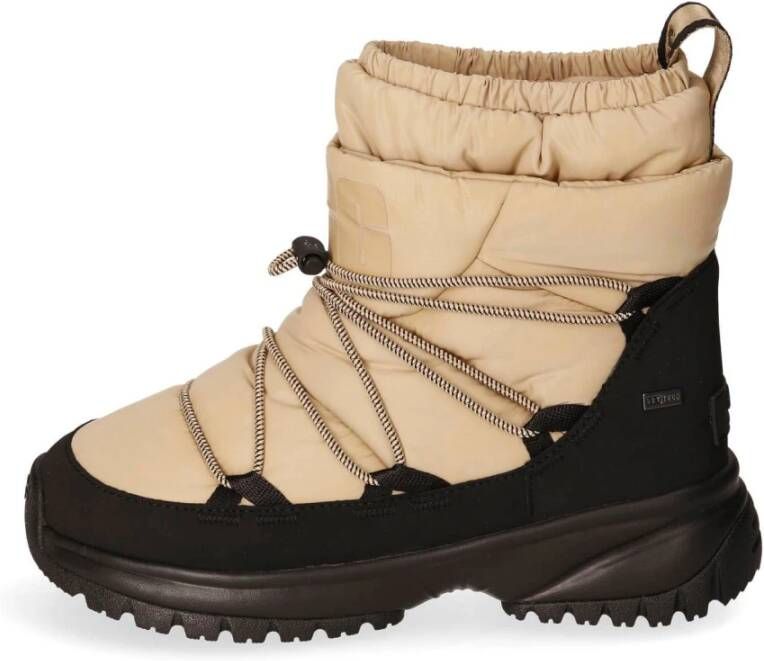 Ugg Puffer Boot met gewatteerd bovenwerk Beige Dames