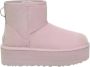 Ugg Velours Plateau laarzen met Elegante Details Pink Dames - Thumbnail 8