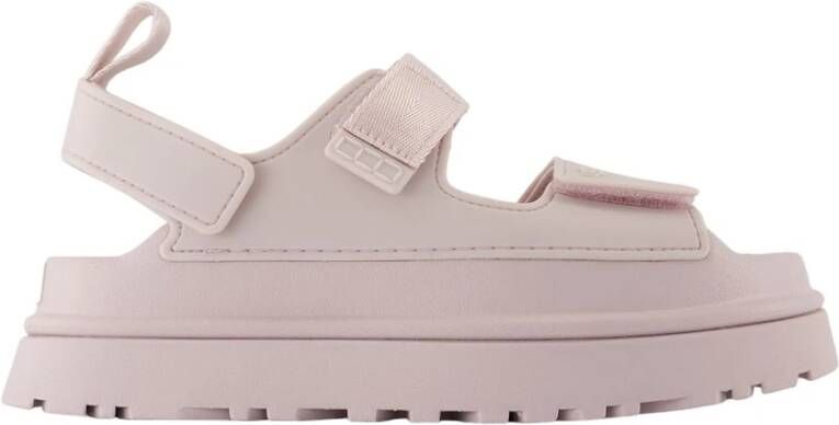 UGG Roze Synthetische Sandalen Goldenglow Stijl