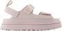 UGG Plateausandalen Goldenglow zomerschoen strandschoen plateausandaal met klittenbandsluitingen - Thumbnail 2