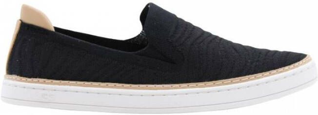 Ugg Sammy Wavy Sneaker voor Dames in Black Knit