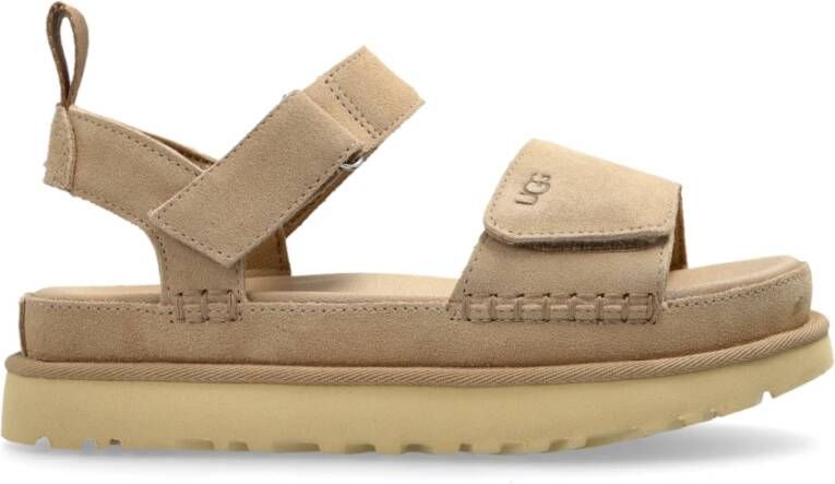 UGG Dames W Goldenstar Maat: 36 Materiaal: Suède Kleur: Beige