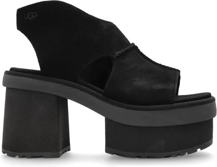 UGG Sandalen met hak W Nieuwe Hoogtes Plateau T-Strepen