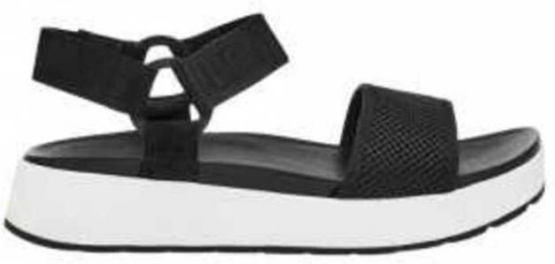 Ugg Aissa Sandales voor Dames in Black Mesh | Leder - Foto 2
