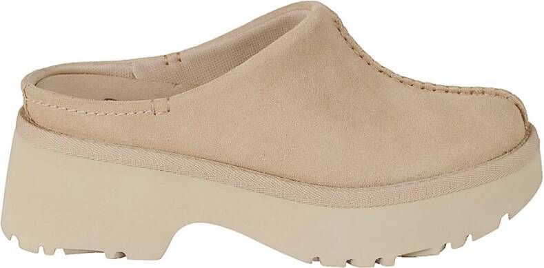 Ugg Dames W New Heights Clog Beige Dames