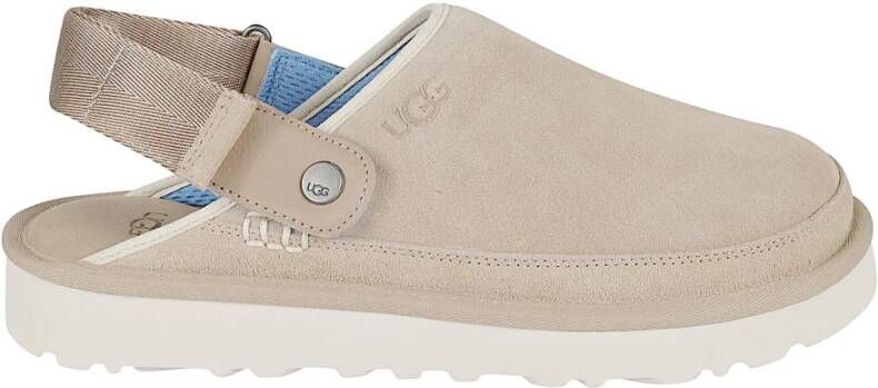 Ugg Clog Heren Slippers en Sandalen Beige Maat: 43 Suède Foot Locker - Foto 6