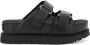 Ugg Slippers met plateauzool en klittenbandsluiting model 'GOLDENSTAR' - Thumbnail 1