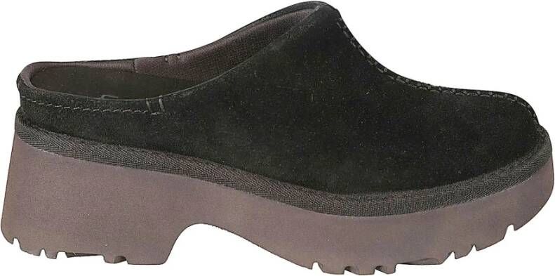 Ugg Heeled Mules Black Dames