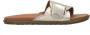 UGG Slippers Dames W Solivan Buckle Slide Maat: 36 Materiaal: Leer Kleur: Goud - Thumbnail 3