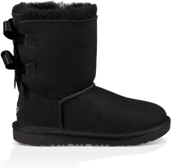 Ugg Short Bailey Bow II laarzen voor Grote Kinderen in Black Shearling