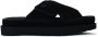 Ugg Goldenstar Cross-slipper voor dames in Black - Thumbnail 1