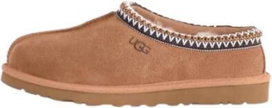 UGG Pantoffels Sloffen Instappers Suède Harde zool Dichte hiel 5955 Zwart - Foto 12