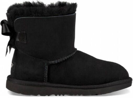 Ugg Mini Bailey Bow II laars voor Grote Kinderen in Black Leder