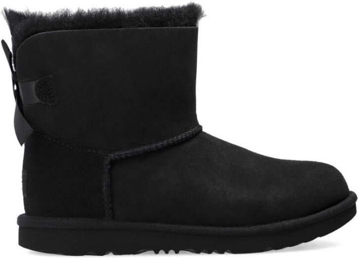 Ugg Mini Bailey Bow II laars voor Grote Kinderen in Black Leder