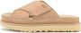 UGG Slippers Dames W Goldenstar Cross Slide Maat: 41 Materiaal: Rubber Kleur: Beige - Thumbnail 2