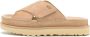 UGG GOLDENSTAR CROSS SLIDE Volwassenen Dames slippers Wit beige - Thumbnail 2