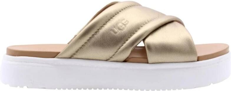 Ugg Sliders Geel Dames