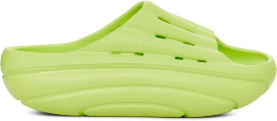 Ugg Foamo Slide Groene Rubberen Slipper Green Dames