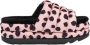 Ugg W Maxi Slide Cheetah Print voor Dames in Pink Scallop - Thumbnail 2