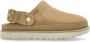 UGG Slippers Dames W Goldenstar Villa Clog Maat: 41 Materiaal: Nubuck Kleur: Camel - Thumbnail 1