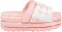 Ugg W Maxi Slide Logo voor Dames in Pink Scallop - Thumbnail 6