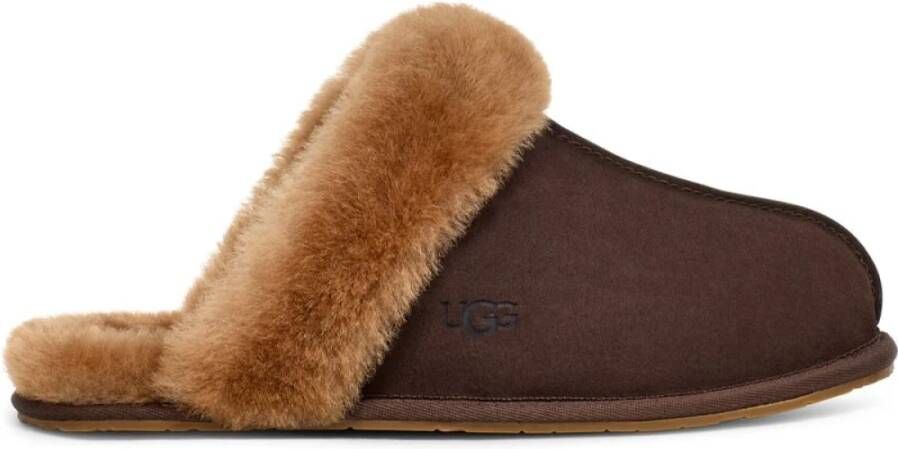 Ugg Scuffette II suède pantoffels Bruin Dames