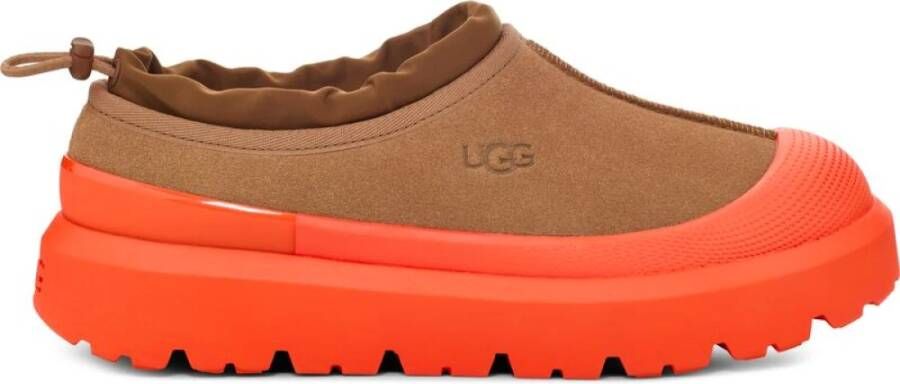 Ugg Oranje Sneakers met Kleurblok Ontwerp Orange Heren Schoenen