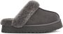 Ugg Suede Diskette met Sheepskin Kraag Black Dames - Thumbnail 1