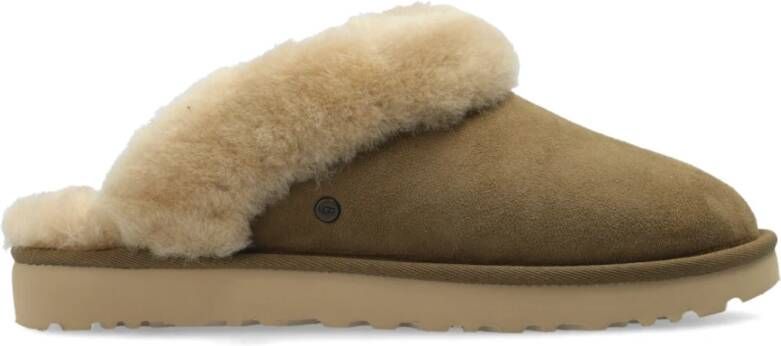 UGG Pantoffels Dames W Classic Slipper Ii Maat: 38 Materiaal: Suède Kleur: Groen