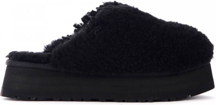 Ugg Maxi krullende pantoffel met plateauzool voor Dames in Black