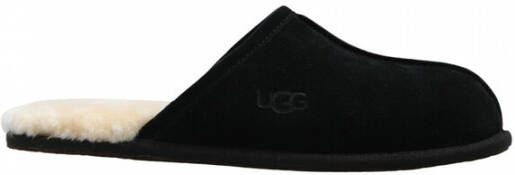 UGG Pantoffels Heren Sloffen Instappers Wol Harde zool Open hiel 1101111 Zwart - Foto 6