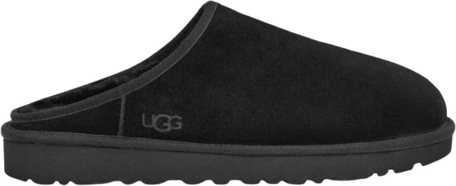 UGG Pantoffels Heren M Classic Slip-on Maat: 49 5 Materiaal: Suède Kleur: Zwart - Foto 3