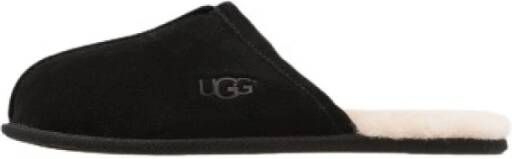 UGG Pantoffels Heren Sloffen Instappers Wol Harde zool Open hiel 1101111 Zwart - Foto 5