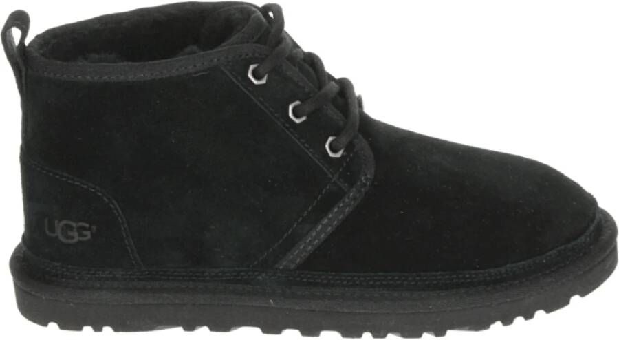UGG Sportieve Midden Zwart Suède Schoenen
