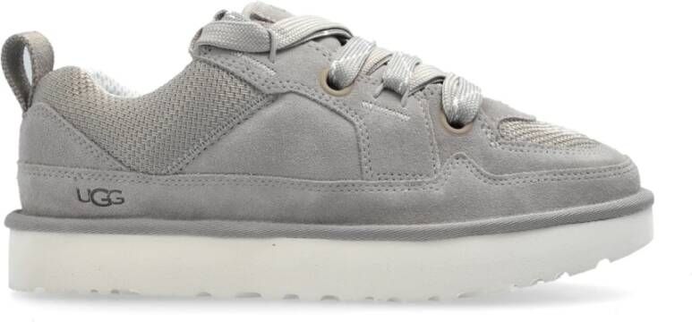 Ugg Lowmel Dames Schoenen Grijs Maat: 37 Suède Foot Locker