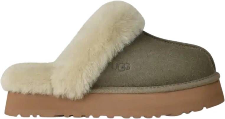 Ugg Disquette-pantoffel voor dames in Green