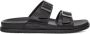 UGG Slippers Heren M Wainscott Buckle Slide Maat: 45 Materiaal: Leer Kleur: Zwart - Thumbnail 2