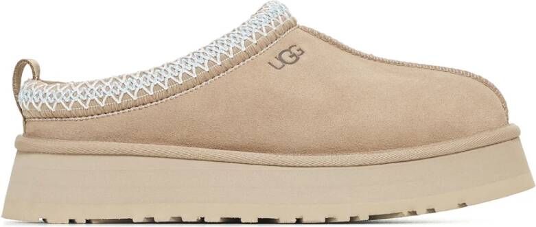 UGG Pantoffels Dames W Tazz Maat: 37 Materiaal: Suède Kleur: Beige