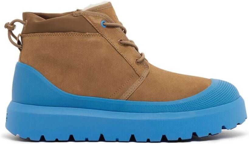UGG Veterschoenen Heren Neumel Weather Hybrid Maat: 41 Materiaal: Suède Kleur: Cognac