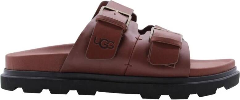 Ugg Stijlvolle Zomer Slippers Brown Heren