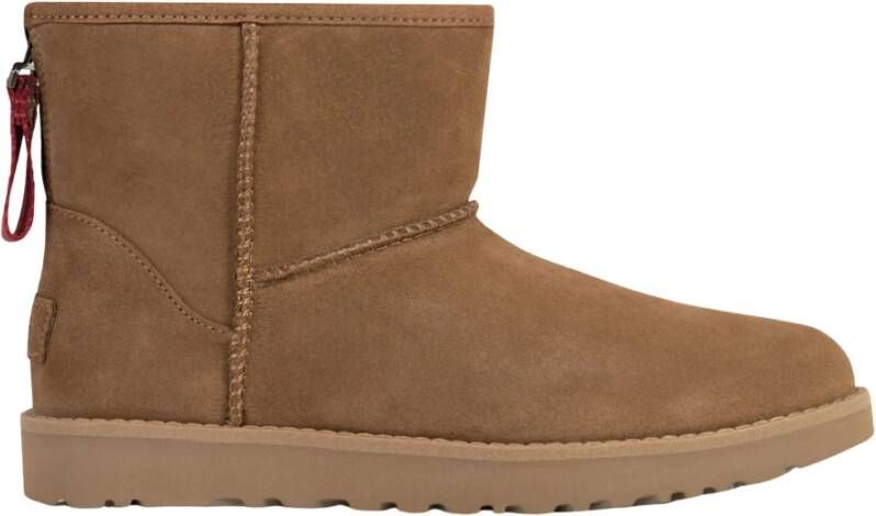 Ugg Classic Mini Logo laarzen voor Dames in Brown - Foto 4