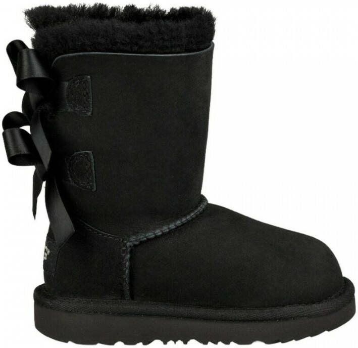 Ugg Short Bailey Bow II laarzen voor Grote Kinderen in Black Shearling