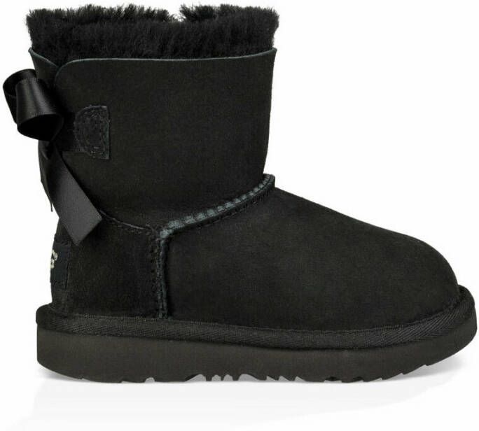 Ugg Mini Bailey Bow II laars voor Grote Kinderen in Black Leder