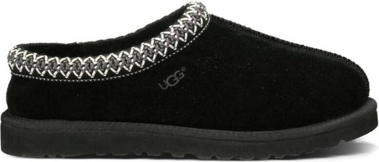 Ugg Zwarte Suede Tasman Pantoffels Black Heren