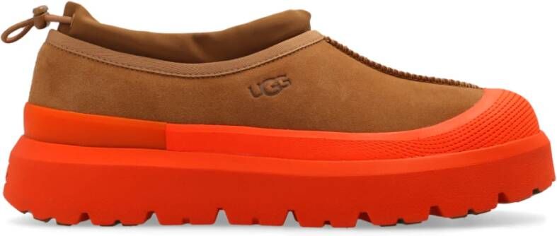 Ugg Oranje Sneakers met Kleurblok Ontwerp Orange Heren