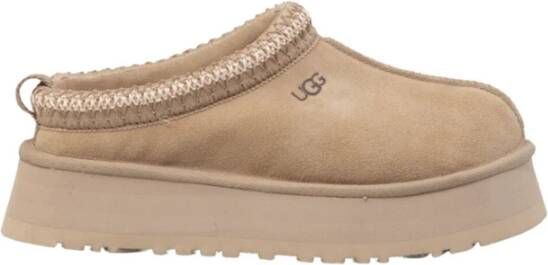 UGG Pantoffels Dames W Tazz Maat: 40 Materiaal: Suède Kleur: Beige