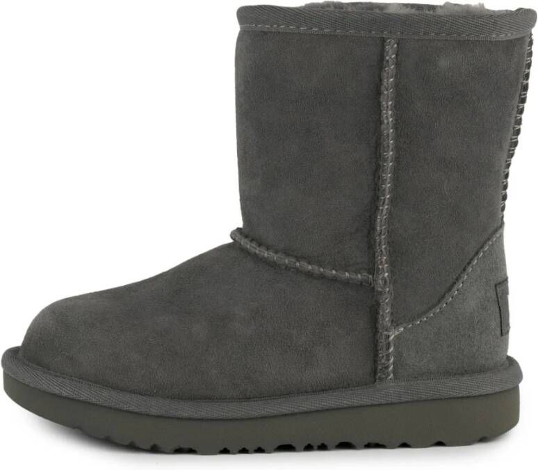 Ugg Classic ll suède enkelboots zwart Suede Effen 32.5 - Foto 6