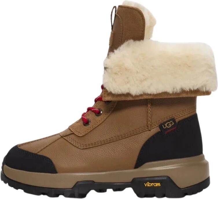 UGG dames veterboot Adirondack Boot Aniv leder chestnut